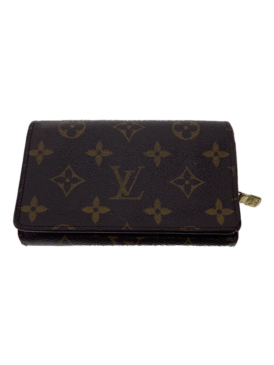 【中古】LOUIS VUITTON◆紙入れ/なめし革/マルチ色つや/総柄/メンズ【服飾雑貨他】