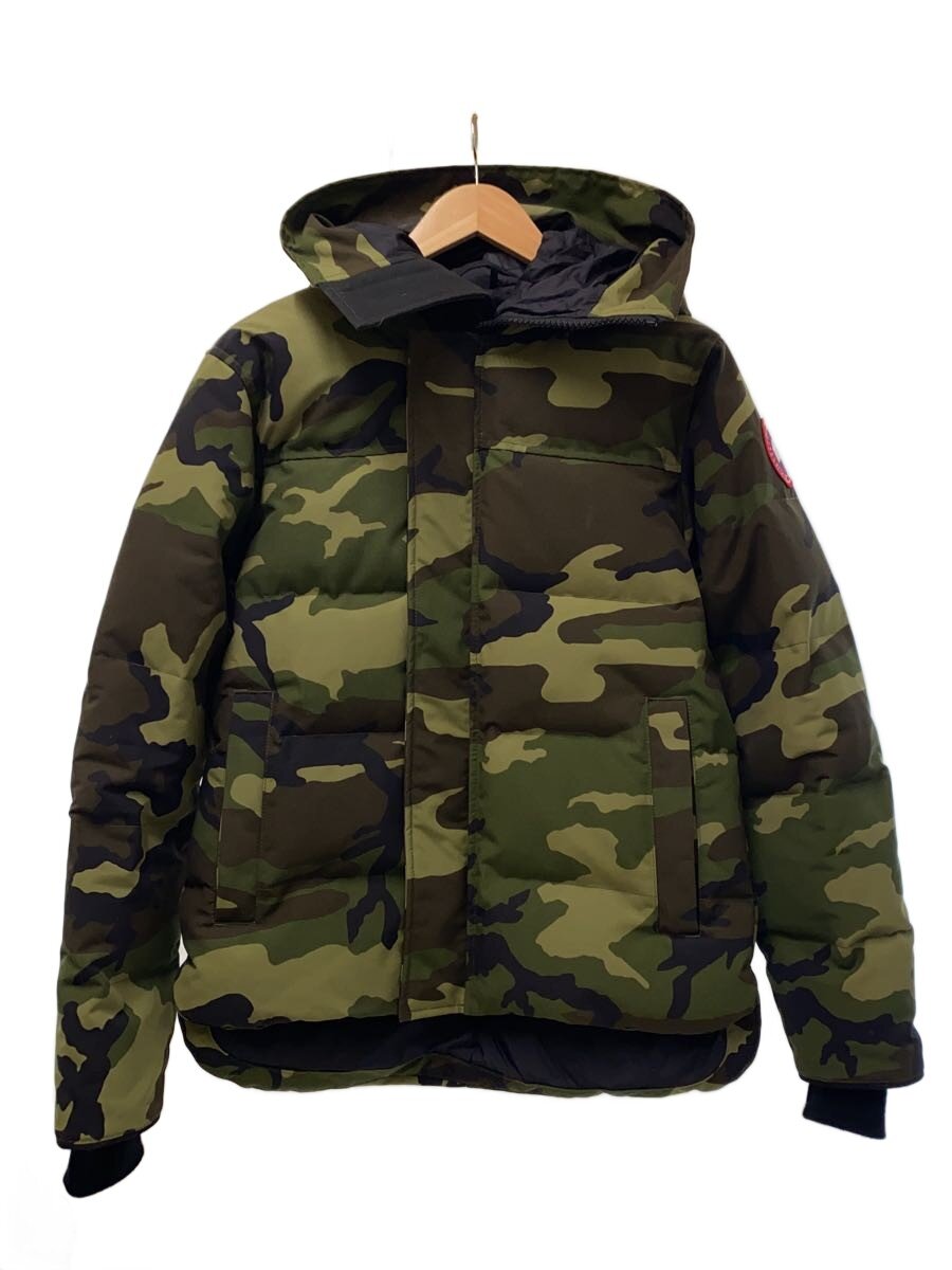 【中古】CANADA GOOSE◆MACMILLAN PARKA FUSION FIT/落ちこむ上衣/S/ナイロン/カーキ/合鴨フラ/3804MA【メンズウェア】