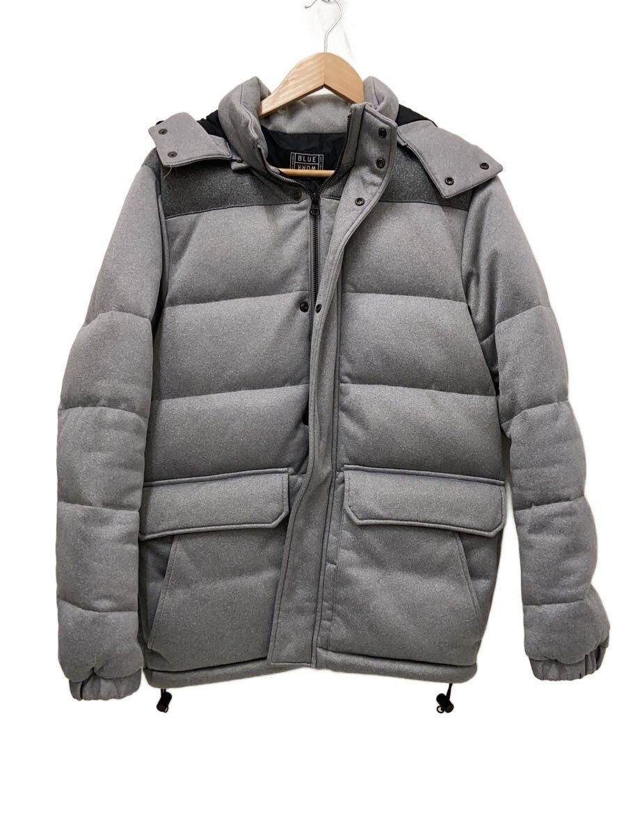 【中古】BLUE WORK◆ダウンジャケット/M/ポリエステル/NVY/無地/54-08-55-08102【メンズウェア】｜2ｎｄ STREET 店