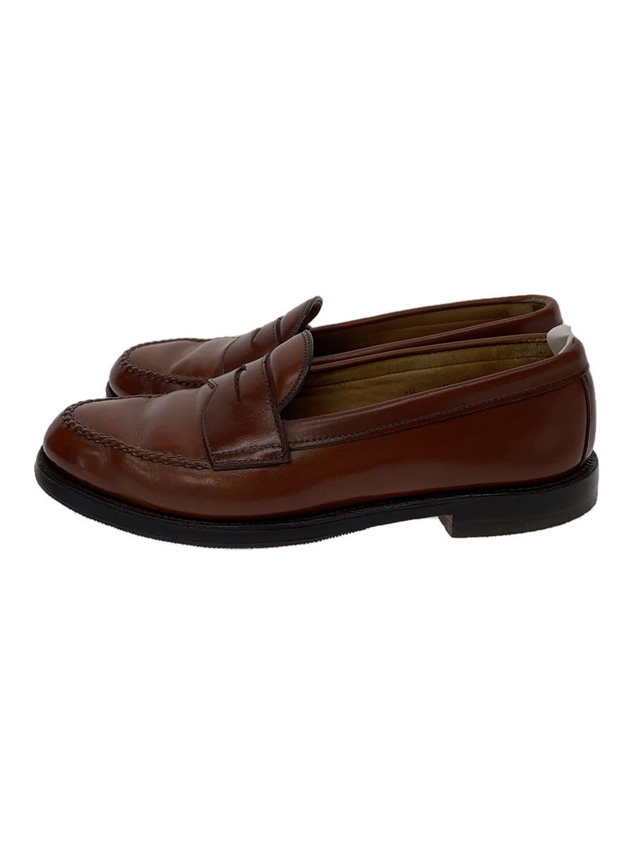 【中古】Alden◆置き目毛革/UK7.5/BRW/なめし革/6715//【シューズ】