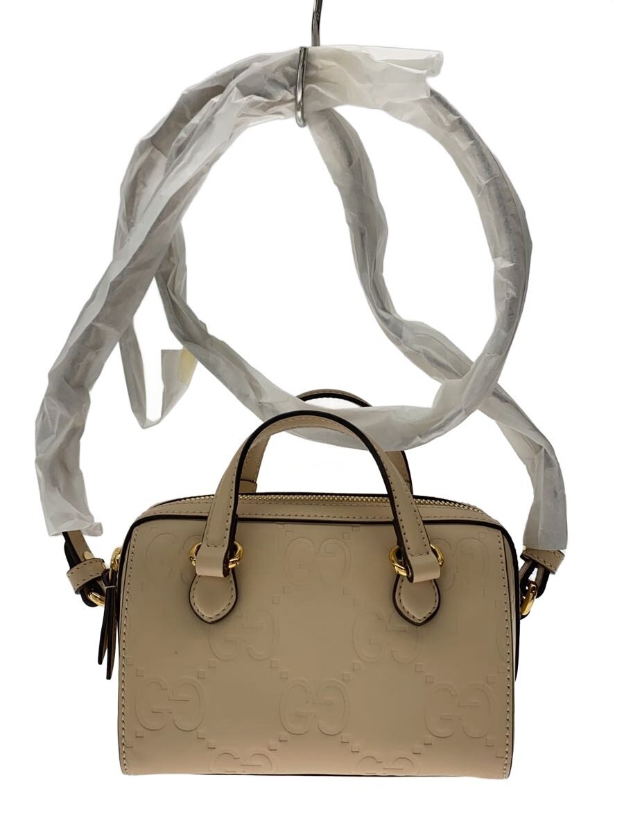 【中古】GUCCI◆ショルダーバッグ/レザー/BEG/総柄/790130【バッグ】|2nd STREET 店
