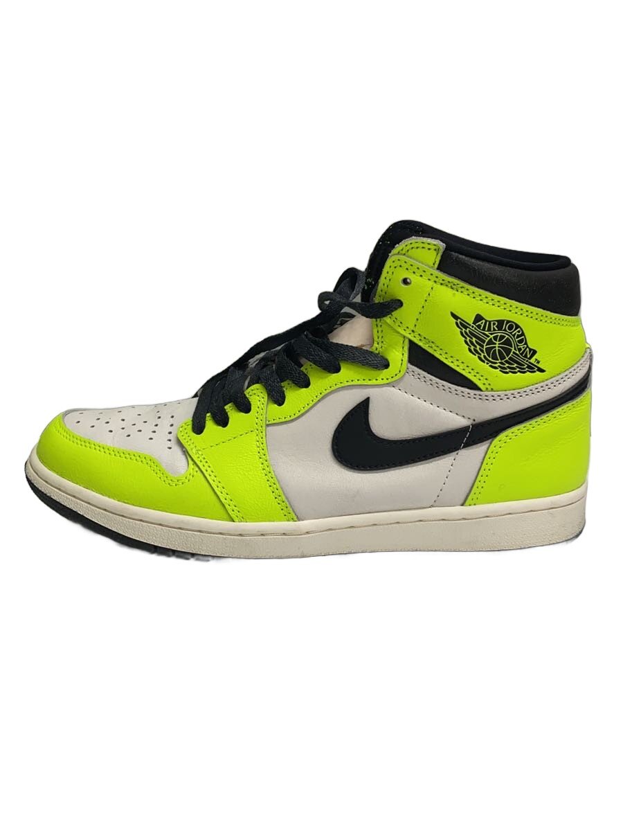 【中古】NIKE◆AIR JORDAN 1 RETRO HIGH OG_エアジョーダン 1 レトロ ハイ OG/28cm/イエロー【シューズ】｜2ｎｄ STREET 店