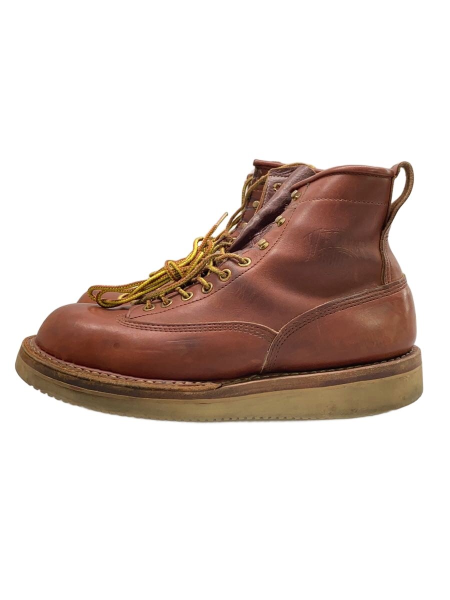 【中古】WHITE’S BOOTS◆レースアップブーツ/US8.5/BRW//【シューズ】