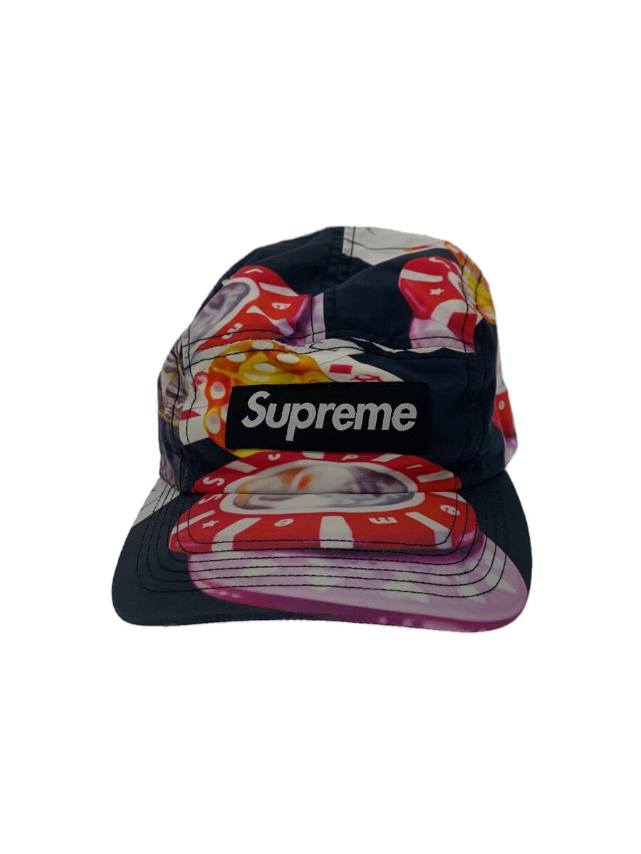 【中古】Supreme◆旗がしら/FREE/綿織物/BLK/総柄/メンズ【服飾雑貨他】