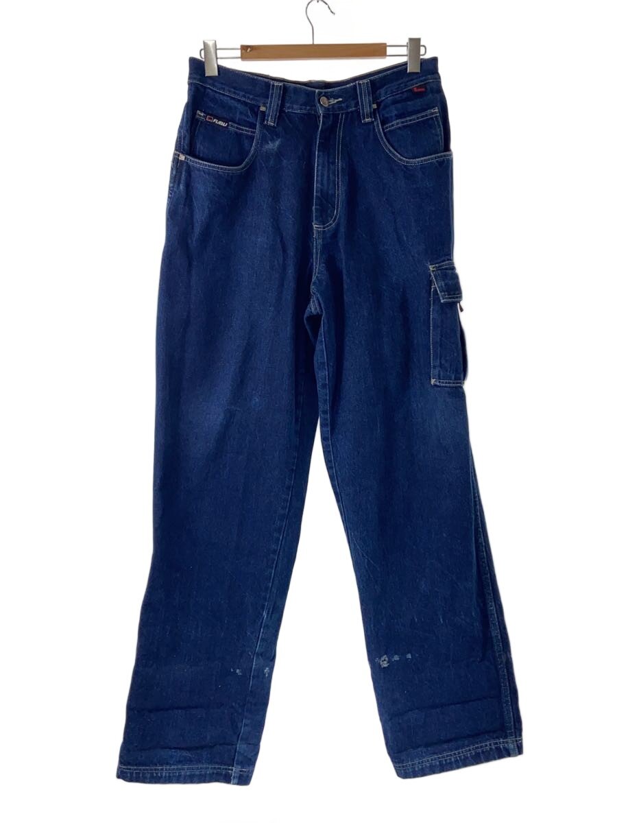 【中古】FUBU◆90s/下つ方/32/ジーンズ/IDG//【メンズウェア】