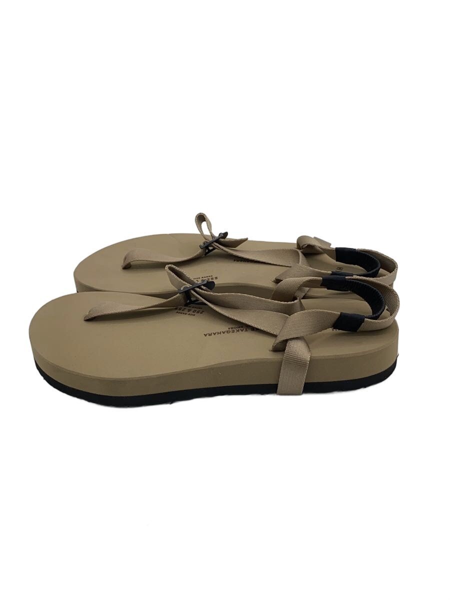 【中古】HYKE◆サンダル/25糎/BRW【シューズ】