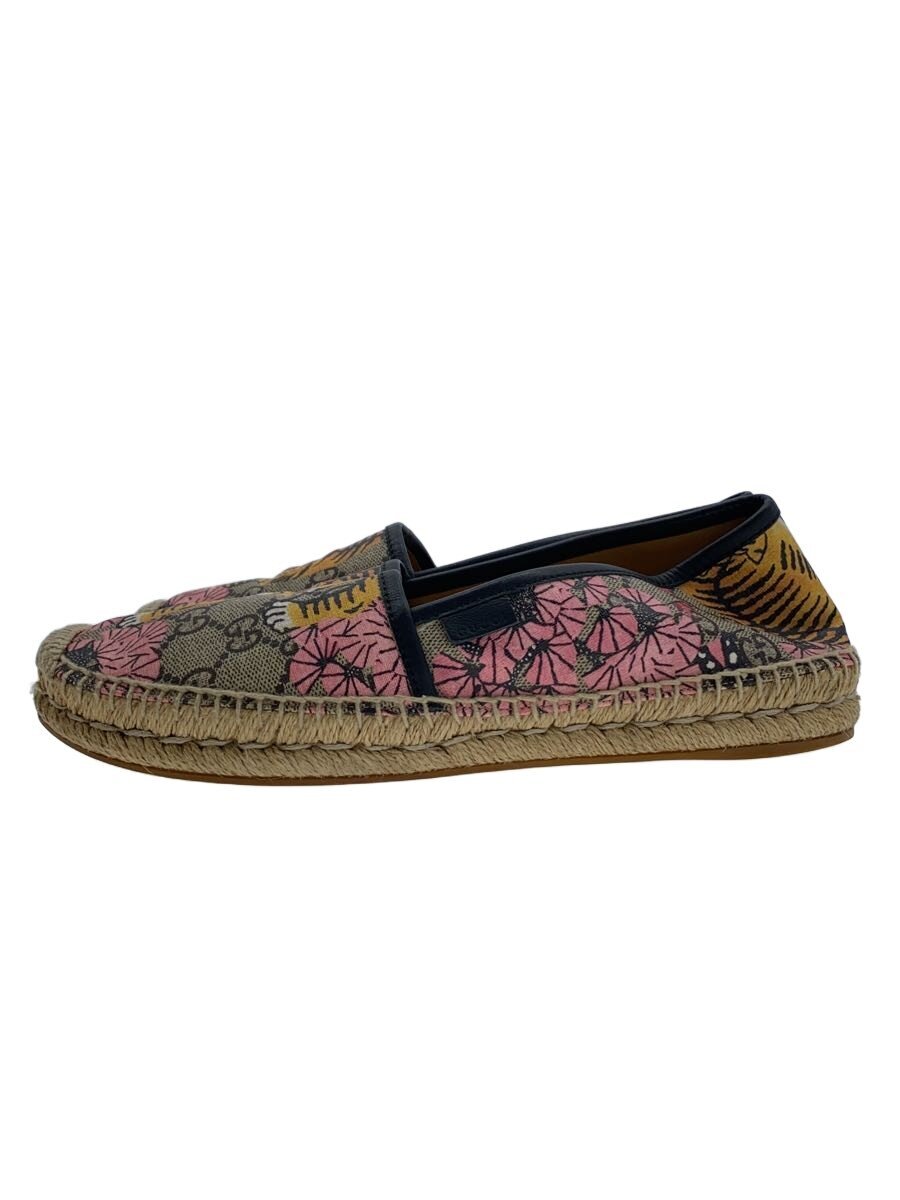 【中古】GUCCI◆内ロゴタイプ手抜かり/GG Monogram BengalEspadrilles/39/PVC/454702【シューズ】
