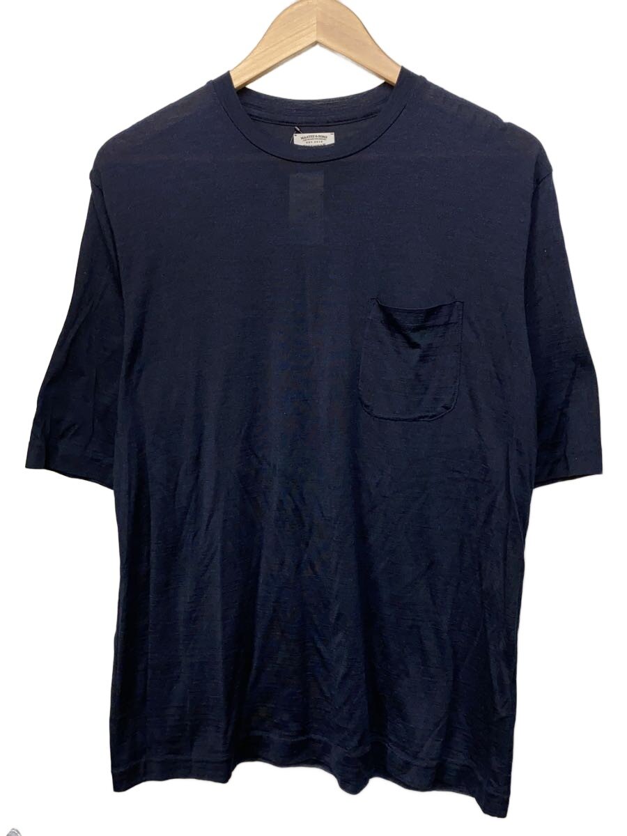 【中古】MAATEE&SONS◆Tシャツ/4/シルク/NVY/MT3103-0801【メンズウェア】|2nd STREET 店