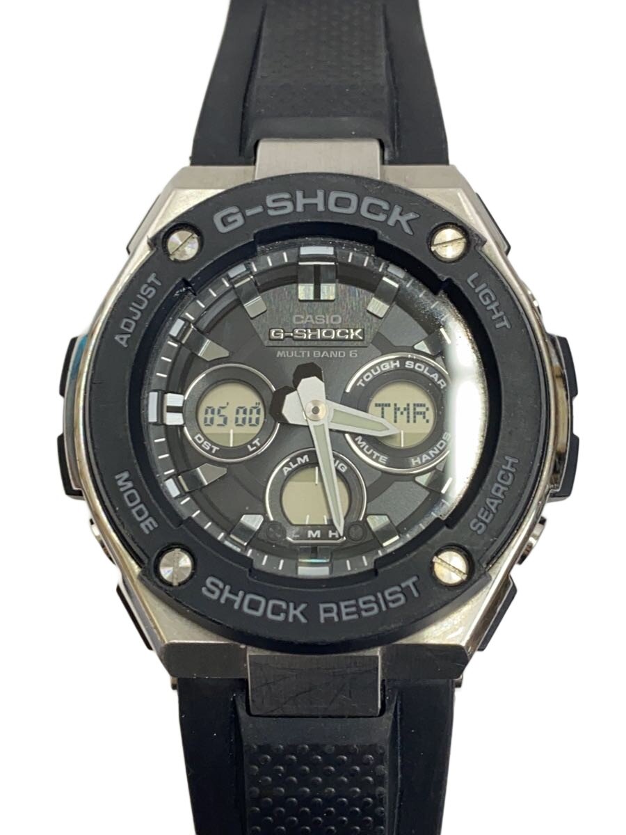 【中古】CASIO◆ソーラー腕時計・G-SHOCK/デジアナ/--/BLK/BLK【服飾雑貨他】|2nd STREET 店