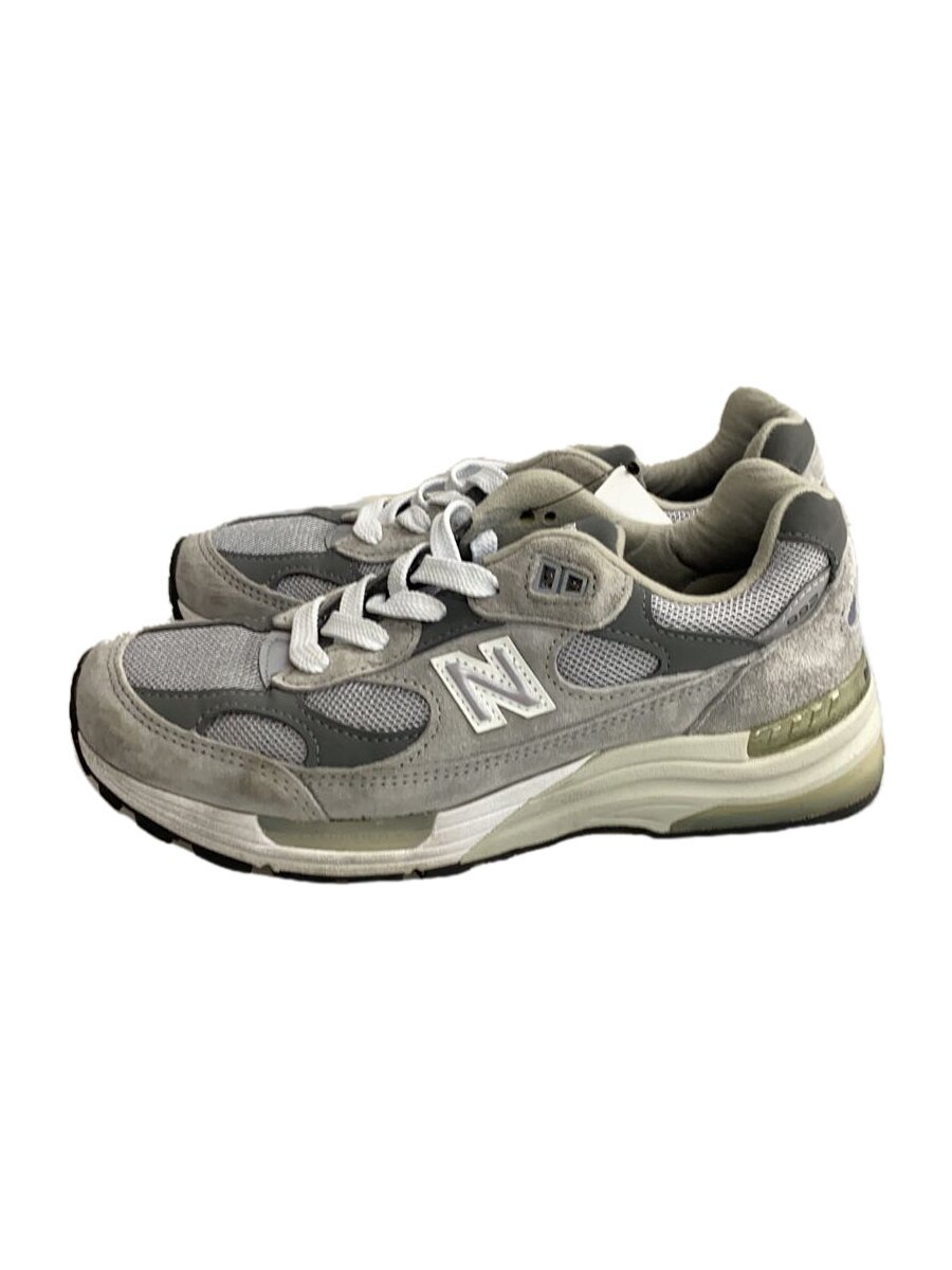 【中古】NEW BALANCE◆M992/薄墨色/MADE IN USA/23糎/薄墨色/? NULL ?【シューズ】