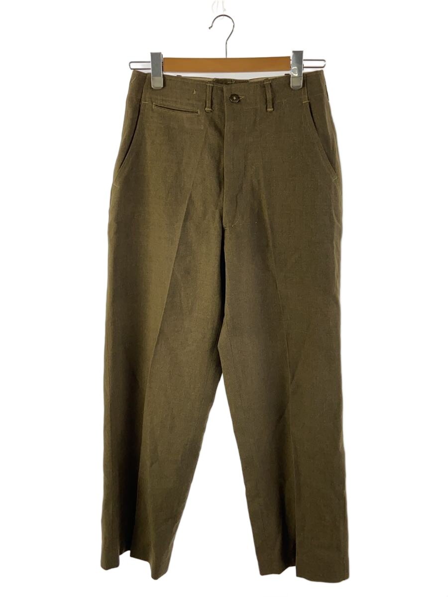 【中古】US.ARMY◆下つ方/30/羊毛/KHK/55-T-35430【メンズウェア】