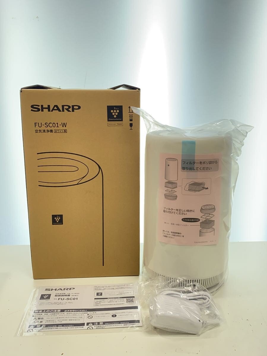 【中古】SHARP◆空気清浄機 FU-SC01-W//【家電・ビジュアル・オーディオ】｜2ｎｄ STREET 店 9,095円