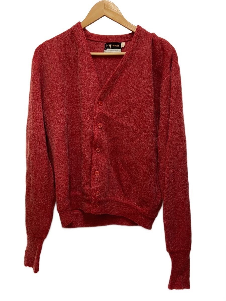 【中古】ジレー(薄っぺら)/L/アクリル樹脂/RED【メンズウェア】