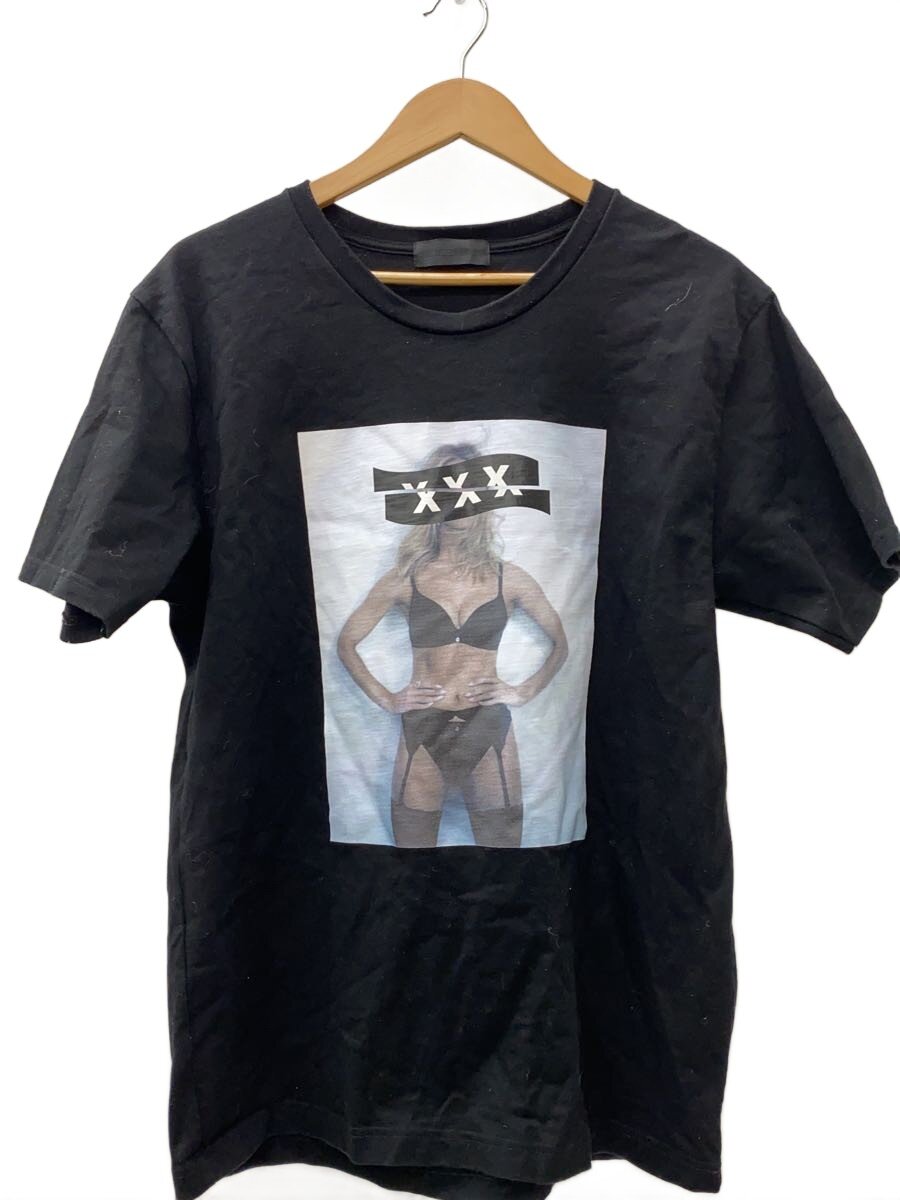 【中古】GOD SELECTION XXX◆プルオーバー/L/綿織物/BLK/+81-3-6438-9170【メンズウェア】