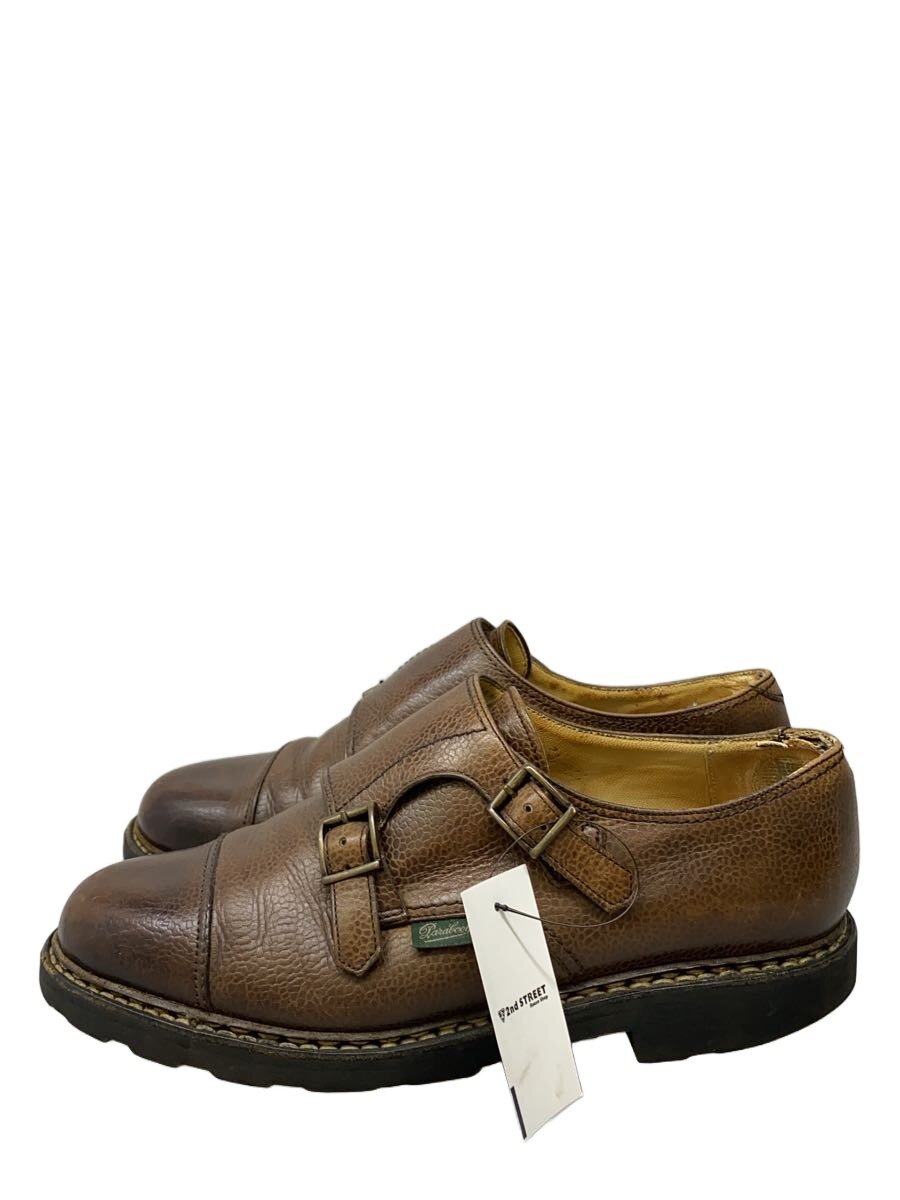 【中古】Paraboot◆御召しものシューズ/UK6/BRW/なめし革【シューズ】