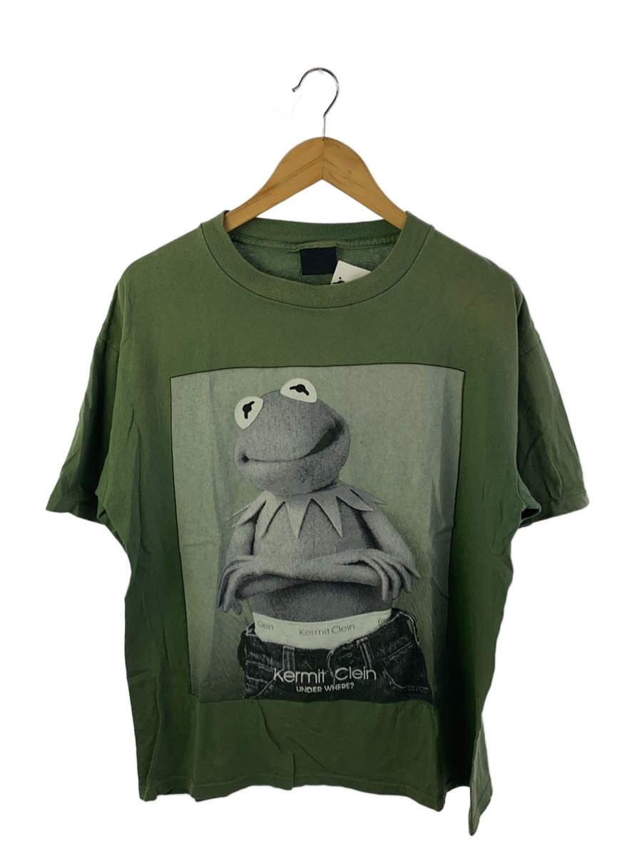 【中古】CHANGES◆90s/Kermit Clein/USA製/プルオーバー/L/綿織物/GRN//【メンズウェア】