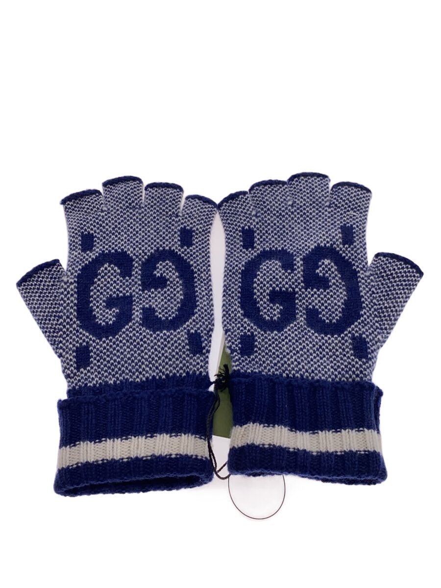 【中古】GUCCI◆手袋/カシミア/NVY/レディース/726586【服飾雑貨他】｜2ｎｄ STREET 店