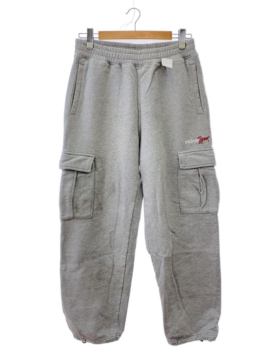 【中古】STUSSY◆カーゴパンツ/S/綿織物/GRY/116578//【メンズウェア】