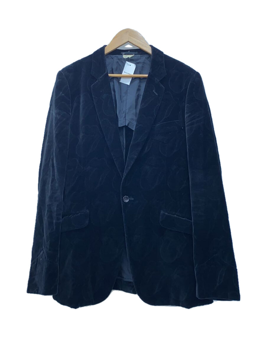 【中古】COMME des GARCONS HOMME PLUS◆xTHE ROLLING STONES/AD2005/ベロア/テーラードジャケット/M//BLK/PQ-J020//【メンズウェア】｜2ｎｄ STREET 店