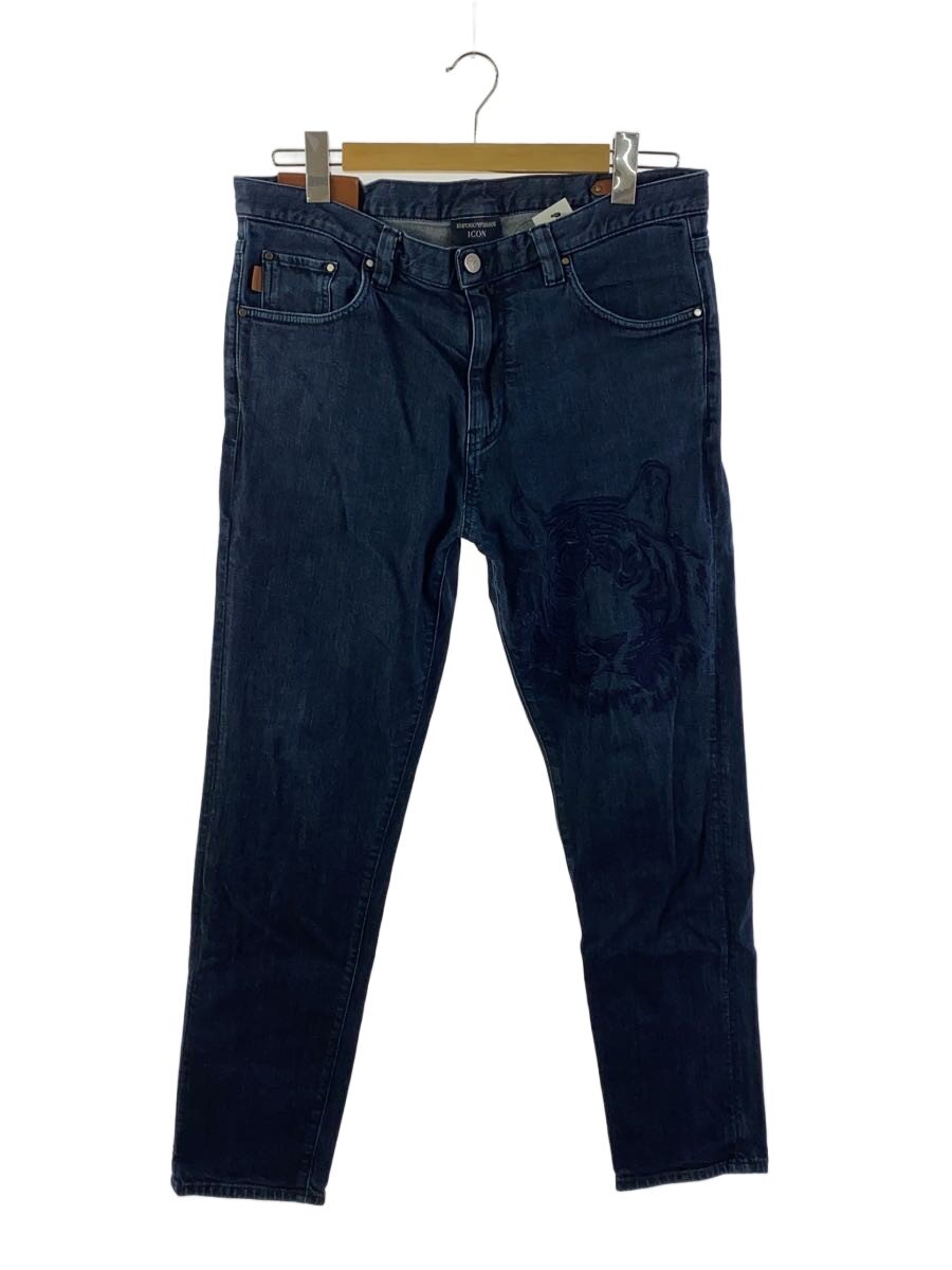 【中古】EMPORIO ARMANI◆下つ方/32/綿織物/IDG【メンズウェア】