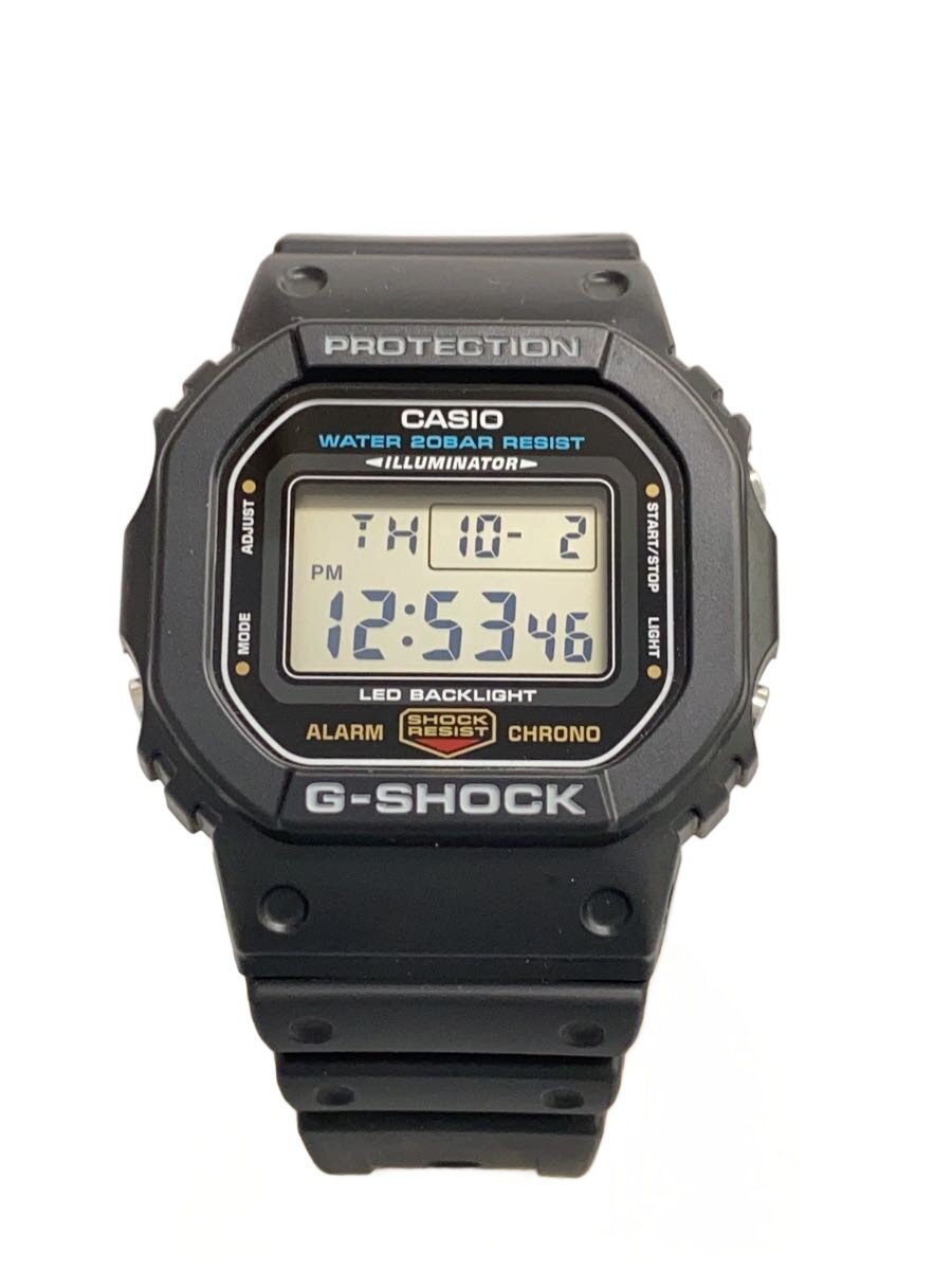 【中古】CASIO◆石英ウオッチ_G-SHOCK/デジタル/BLK/BLK【服飾雑貨他】