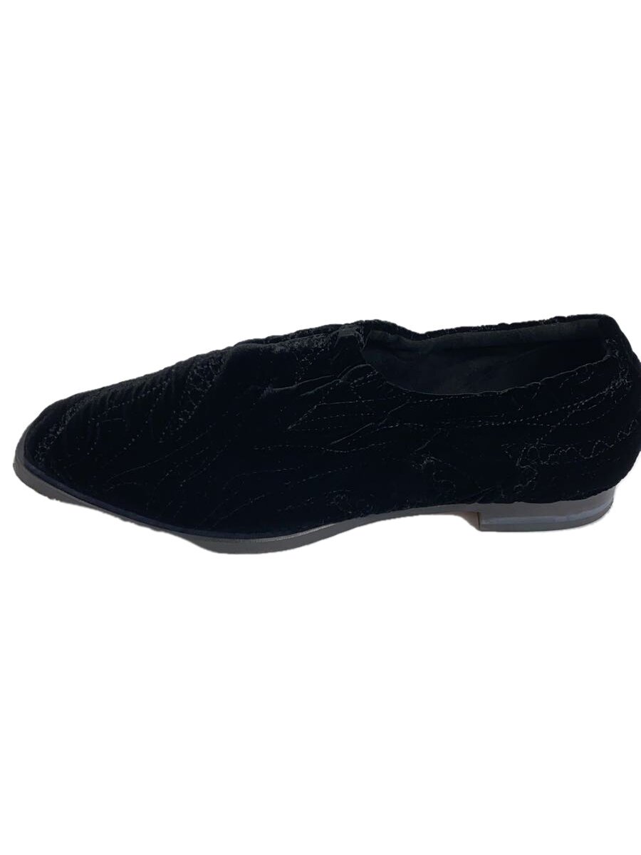 【中古】Hender Scheme◆シューズ/5/BLK/天鵞絨/? NULL ?【シューズ】
