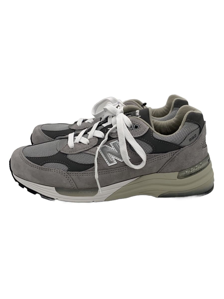 【中古】NEW BALANCE◆USA/ローカットスニーカー/27糎/GRY/PVC/U992GY/? NULL ?【シューズ】