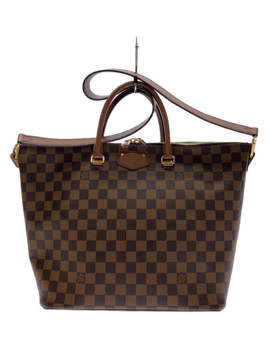 【中古】LOUIS VUITTON◆ベルモント_ダミエ・エベヌ_BRW/PVC/BRW【バッグ】|2nd STREET 店
