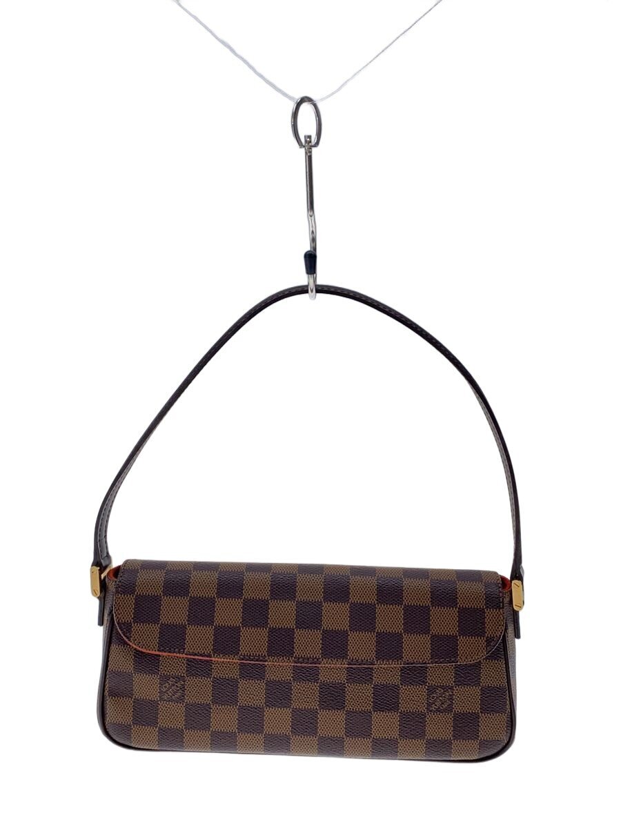 【中古】LOUIS VUITTON◆レコレータ_ダミエ・エベヌ/PVC/BRW【バッグ】｜2ｎｄ STREET 店