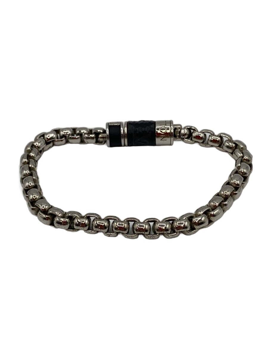【中古】LOUIS VUITTON◆ブレスレット・チェーンモノグラム・エクリプス_SLV/メッキ/SLV/メンズ【服飾雑貨他】｜2ｎｄ STREET 店
