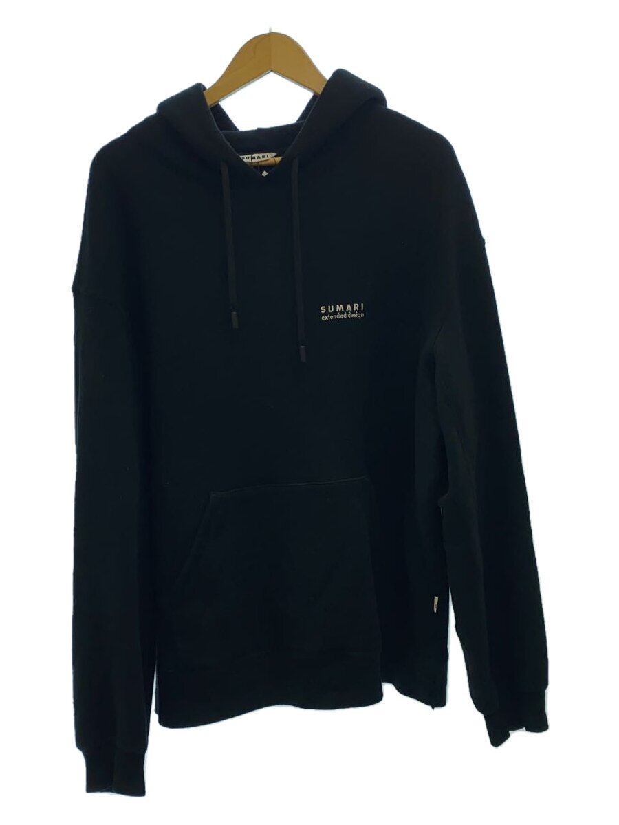 【中古】SUMARI◆SP LOGO HOODIE/パーカー/2/綿織物/BLK/S2301-10004【メンズウェア】