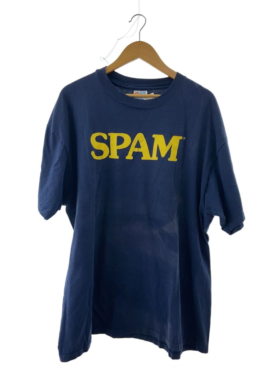 【中古】Hanes◆90s/USA製/SPAM/プルオーバー/XXL/綿織物/NVY【メンズウェア】