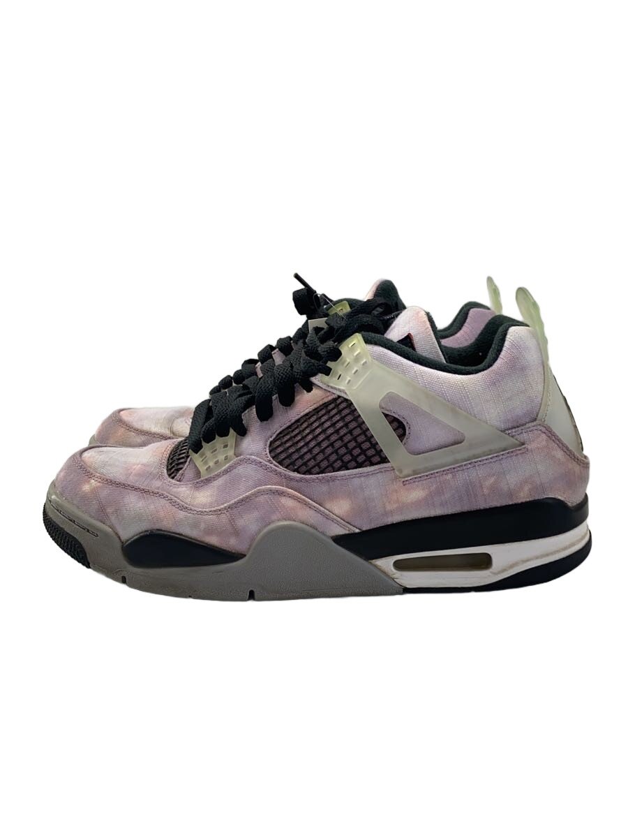 【中古】NIKE◆AIR JORDAN 4 RETRO_エアジョーダン 4 レトロ/27糎/マルチ色合い【シューズ】