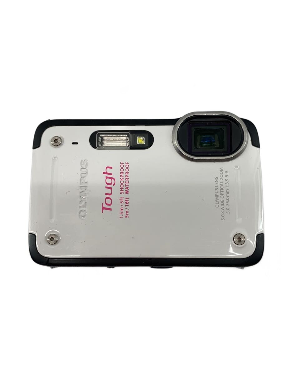 【中古】OM SYSTEM(OLYMPUS)◆デジタルカメラ OLYMPUS Tough TG-620 [ホワイト]//【カメラ】｜2ｎｄ STREET 店