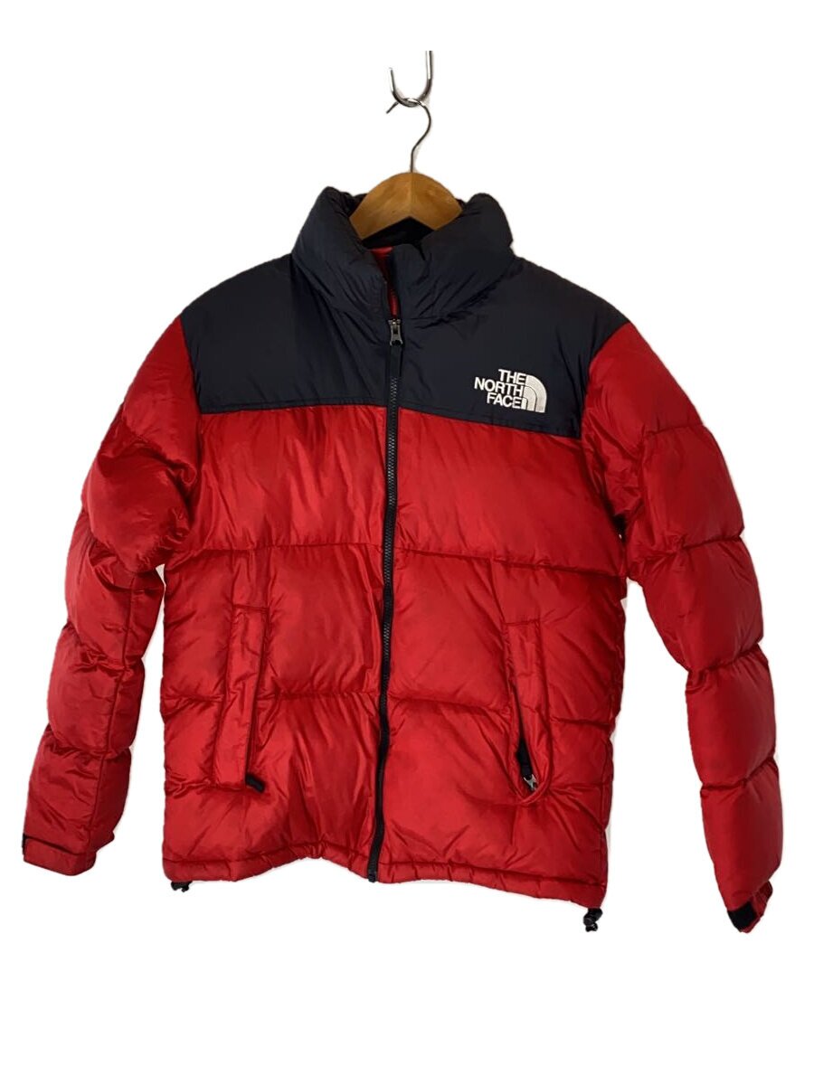 【中古】THE NORTH FACE◆NUPTSE DOWN JKT_ヌプシダウンジャケット/M/ナイロン/RED【メンズウェア】｜2ｎｄ STREET 店