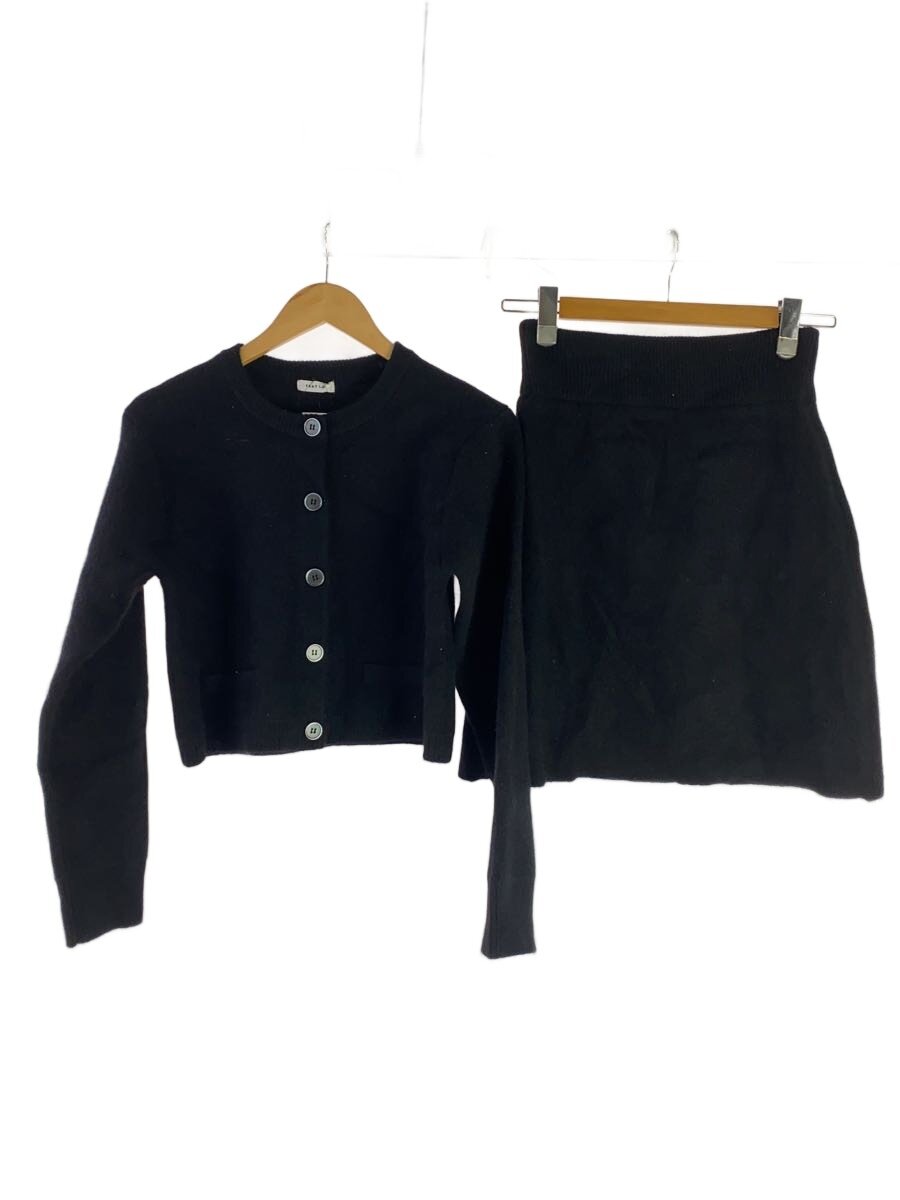 【中古】FRAY I.D◆セットアップ/one/ナイロン/BLK/FWNO244169【レディース御召しもの】