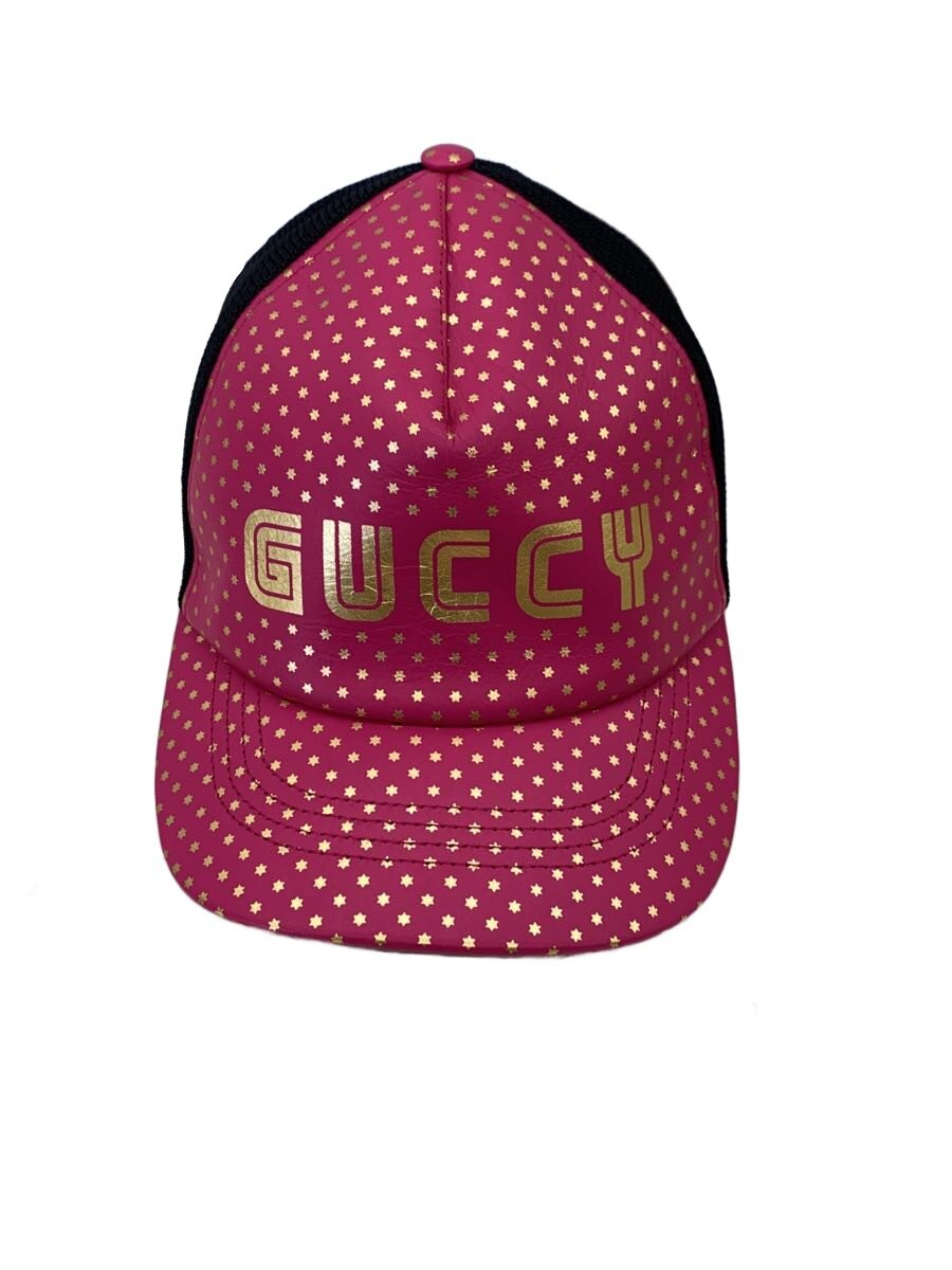 【中古】GUCCI◆メッシュ旗がしら/XL/サクラ色/メンズ//【服飾雑貨他】