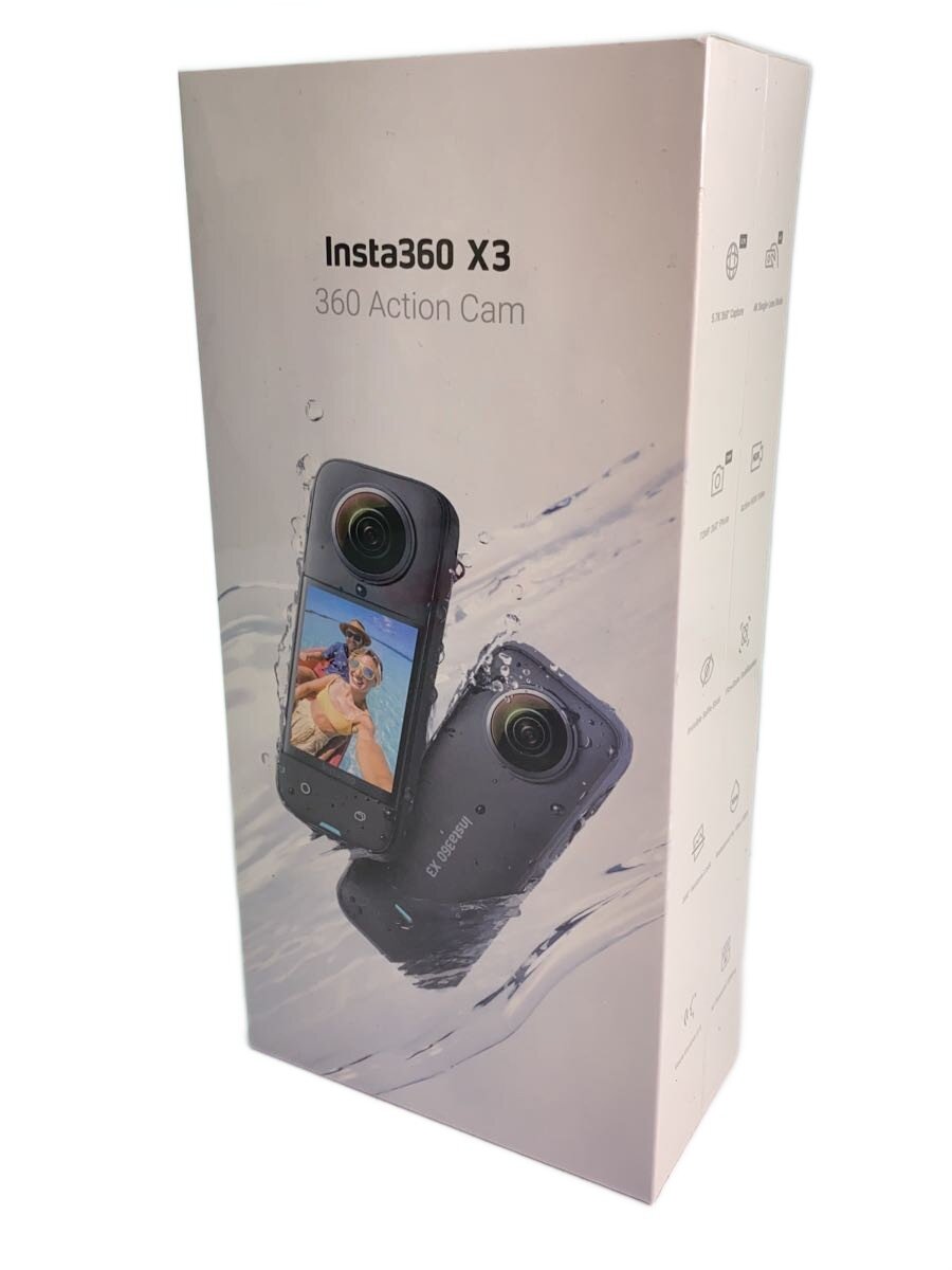【中古】Insta360◆ビデオカメラ Insta360 CINSAAQ/B X3【カメラ】 36,179円