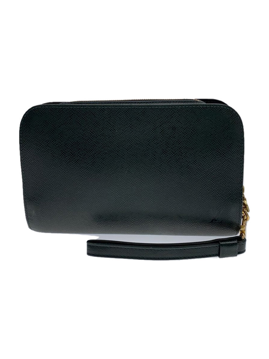 【中古】LOUIS VUITTON◆バイカル_タイ王国ガ_GRN/なめし革/GRN//【御徒面子】