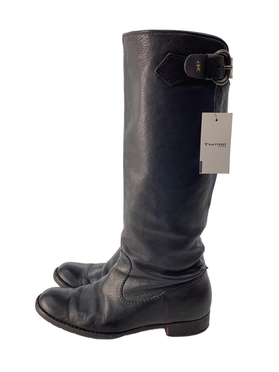 【中古】HENRY BEGUELIN◆ロングブーツ/35.5/BLK/レザー【シューズ】｜2ｎｄ STREET 店 8,131円