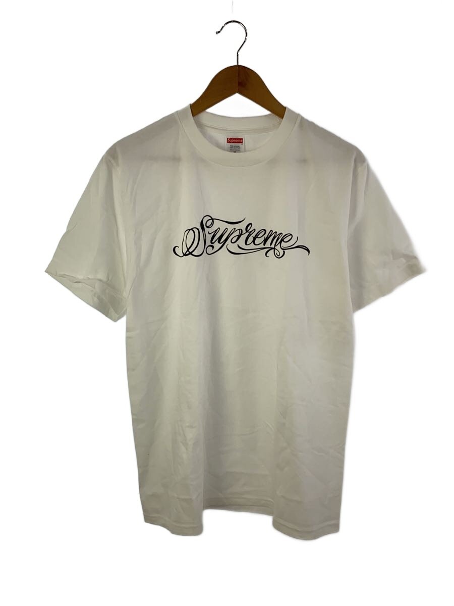 【中古】Supreme◆プルオーバー/M/綿織物/白いこと【メンズウェア】