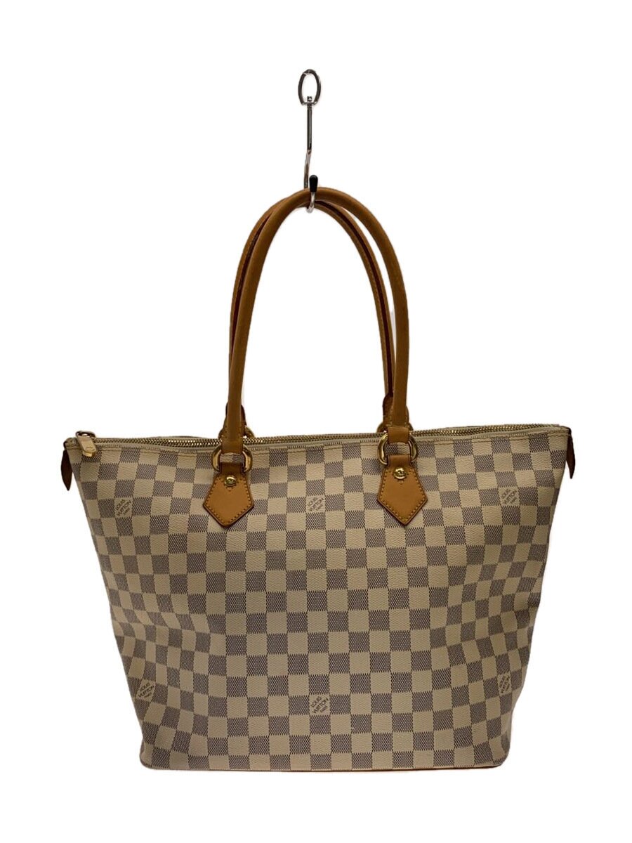 【中古】LOUIS VUITTON◆サレヤPM_ダミエ・アズール_WHT/PVC/ホワイト【バッグ】｜2ｎｄ STREET 店 43,329円