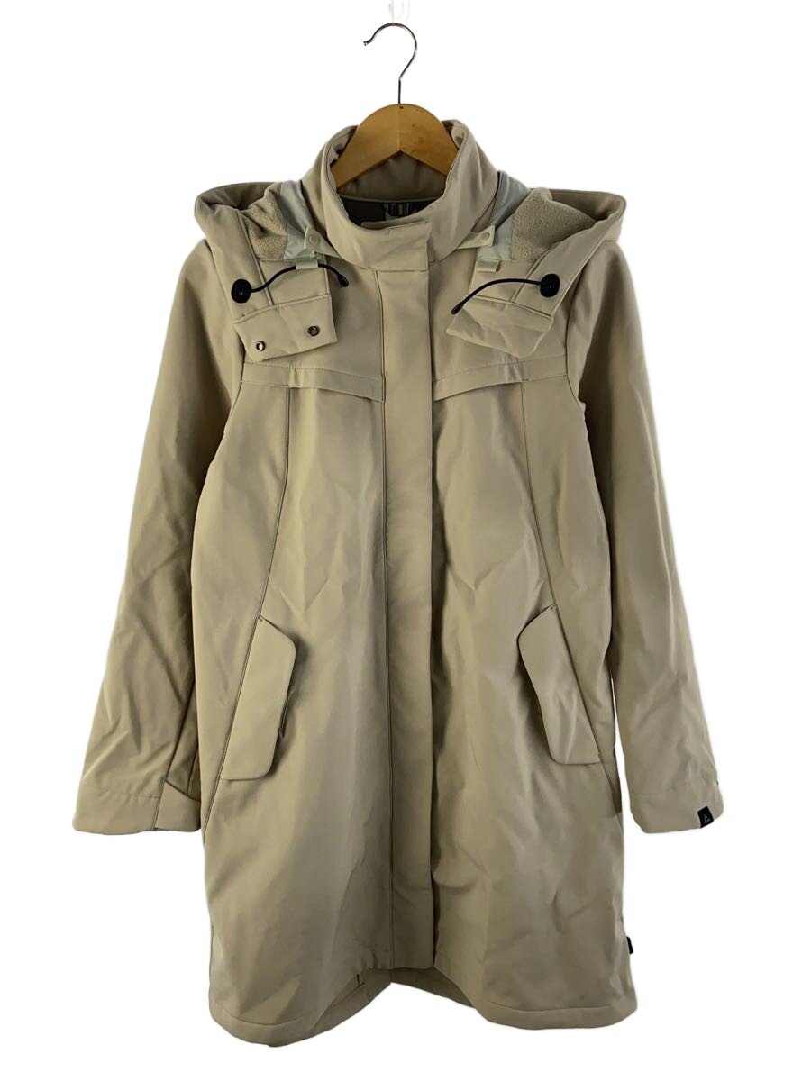 【中古】PHENIX◆厚地の外套/L/ナイロン/BEG/pha62wt71【レディース御召しもの】