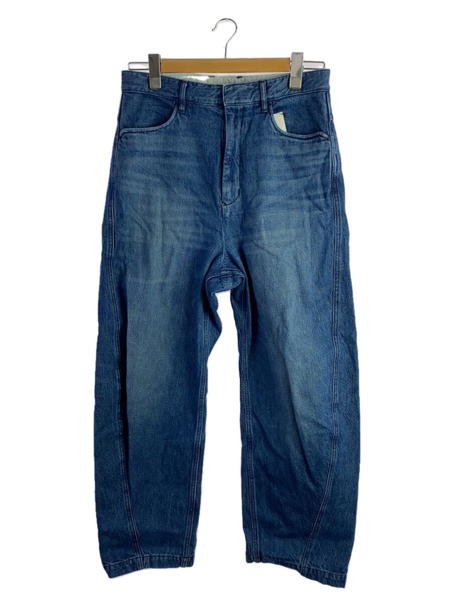 【中古】FARAH◆下つ方/32/綿織物/BLU/無地/FR0501-M4016【メンズウェア】