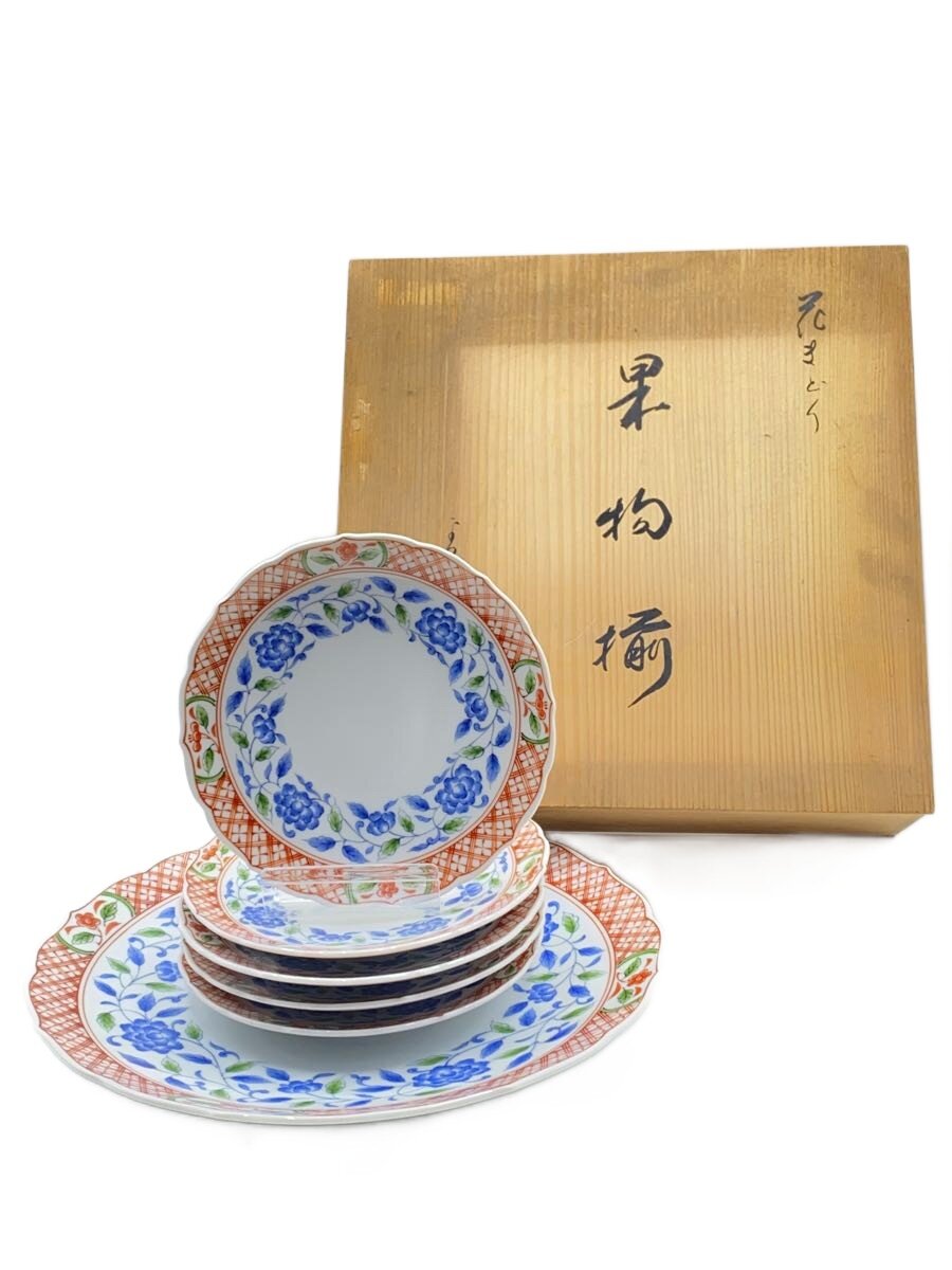 【中古】たち吉◆皿/6点セット/有田焼【キッチン用品】