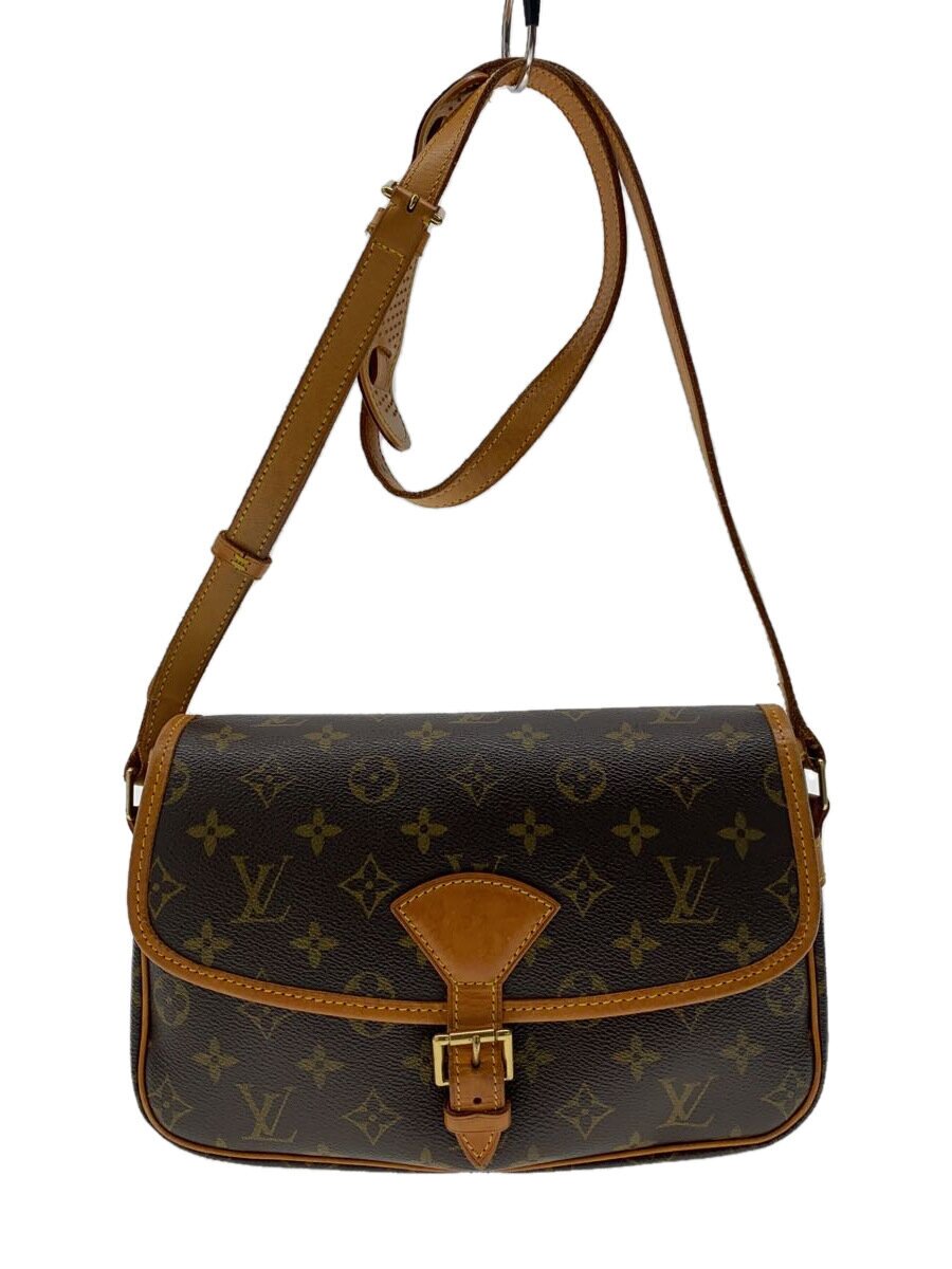 【中古】LOUIS VUITTON◆ソローニュ_モノグラム・キャンバス_BRW/PVC/BRW【バッグ】|2nd STREET 店