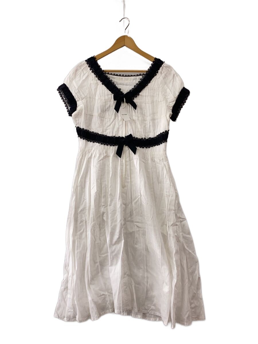 【中古】PINK HOUSE◆半袖衣裳/--/綿織物/WHT/P011IFA16//【レディース御召しもの】