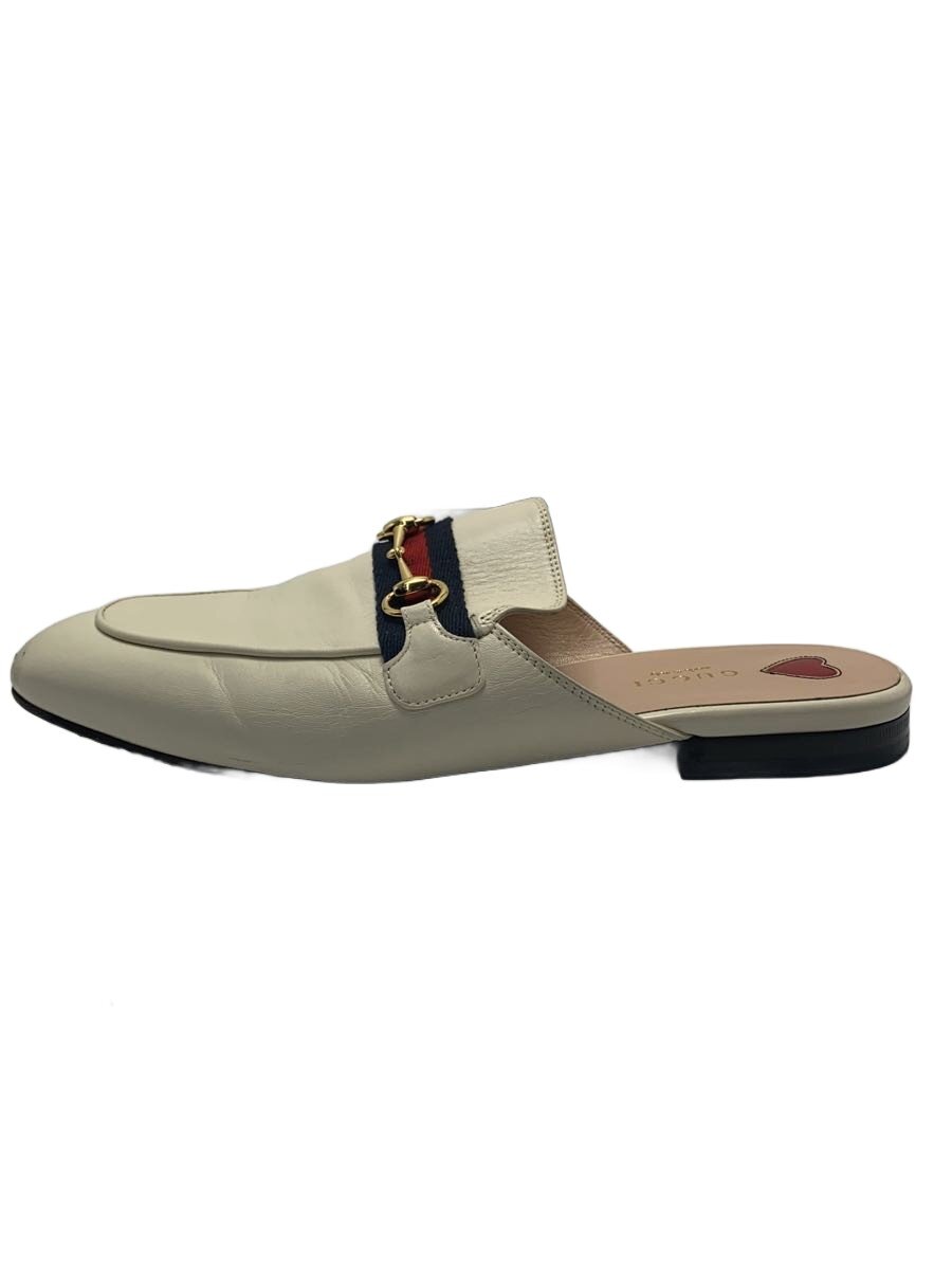 【中古】GUCCI◆プリンスタウン/ホースビット/ミュール/サンダル/39/CRM/629084【シューズ】|2nd STREET 店