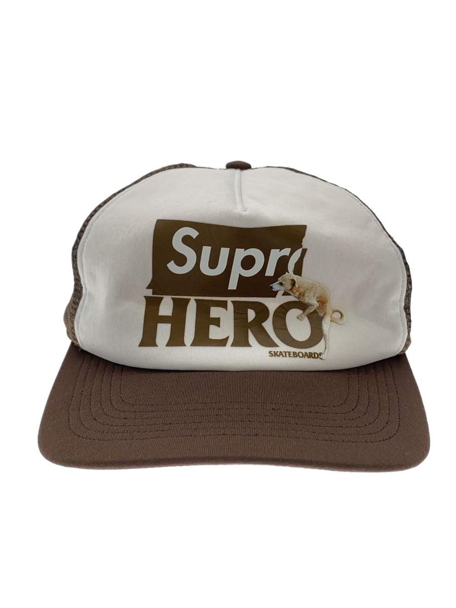 【中古】Supreme◆メッシュ旗がしら/--/ポリエステル/BRW/メンズ//【服飾雑貨他】