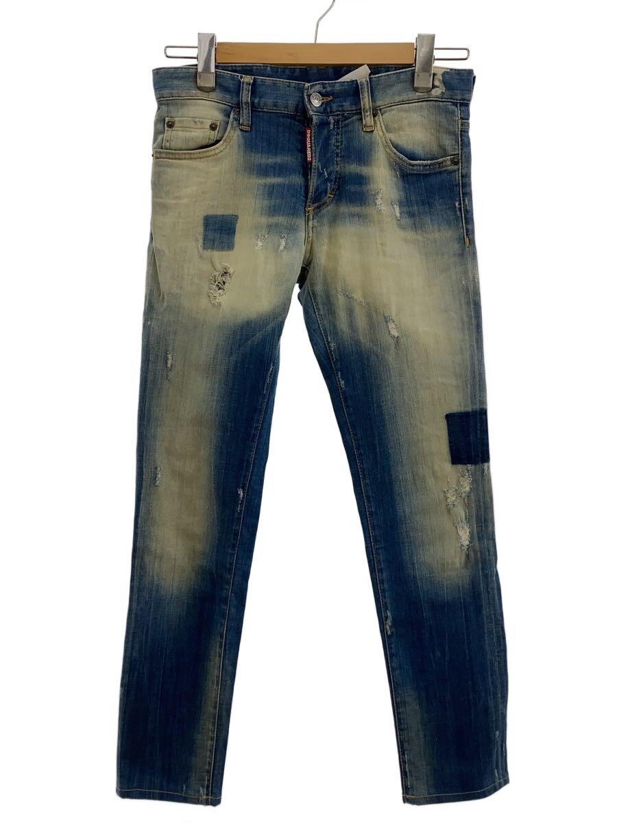 【中古】DSQUARED2◆スキニーパンツ/42/綿織物/IDG/S74LB0250【メンズウェア】